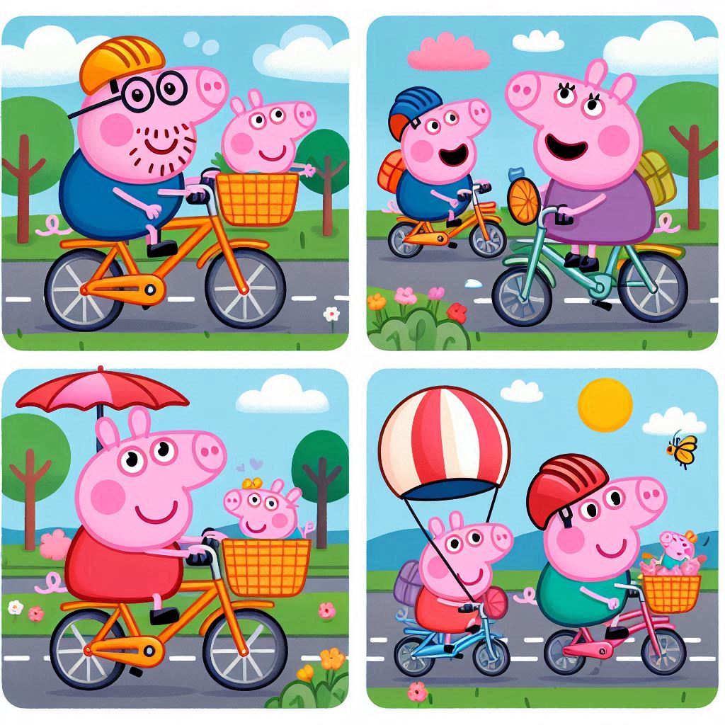 دانلود Peppa Pig S1E12 – قسمت Bicycles با زیرنویس انگلیسی رایگان