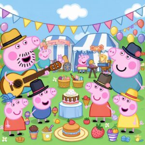 دانلود Peppa Pig S1E21 – قسمت The School Fete با زیرنویس انگلیسی رایگان