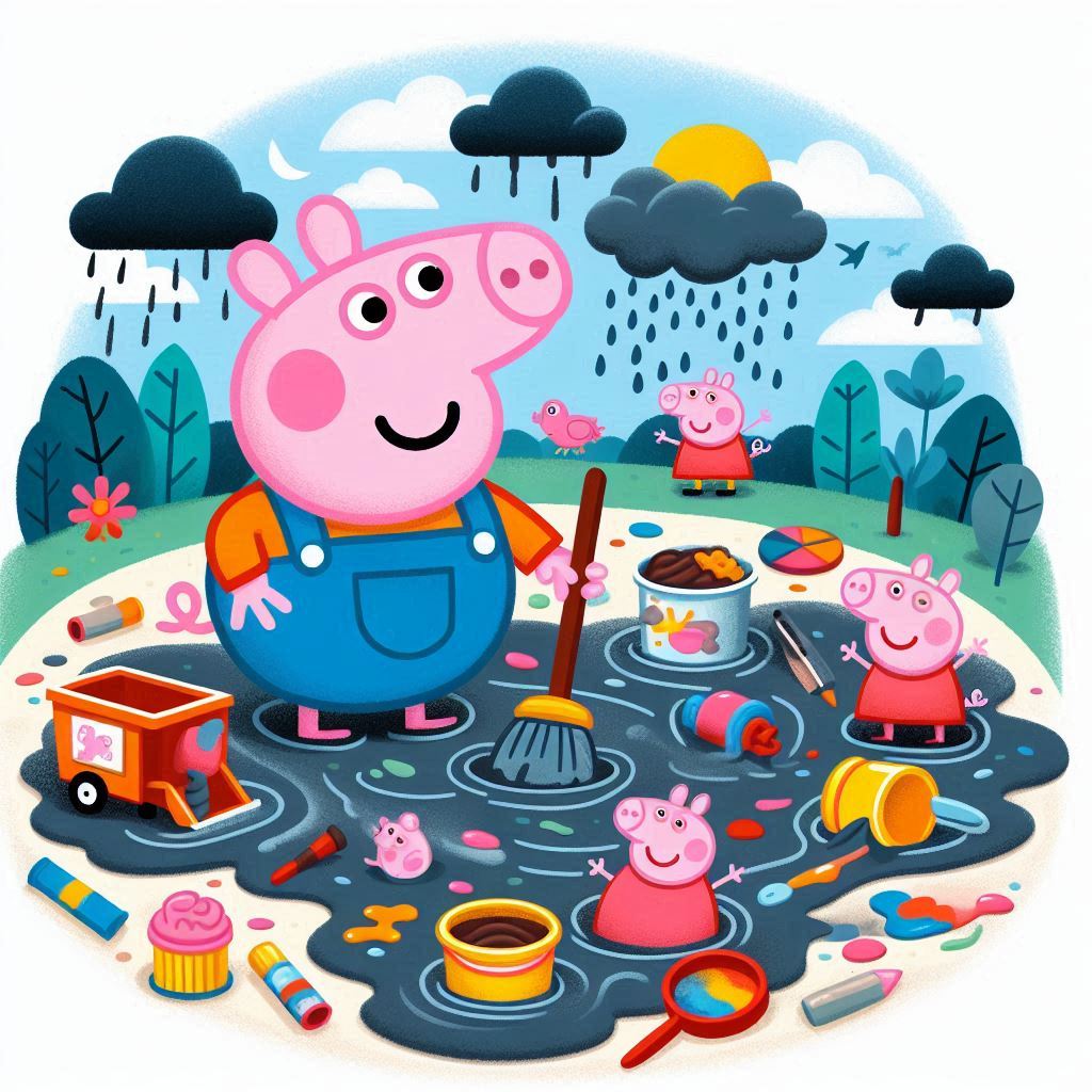 قسمت اول - Muddy Puddles (گودالهای گلآلود)