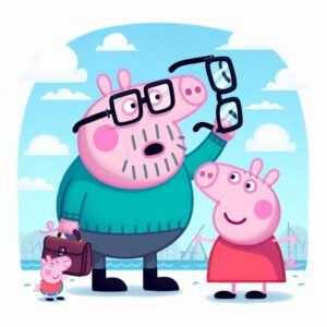 Daddy Loses His Glasses