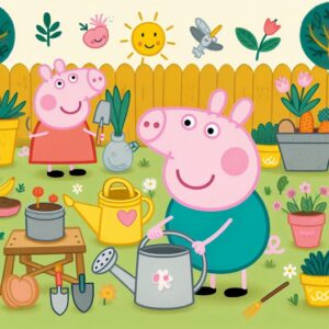 دانلود Peppa Pig S1E10 – قسمت Gardening با زیرنویس انگلیسی رایگان