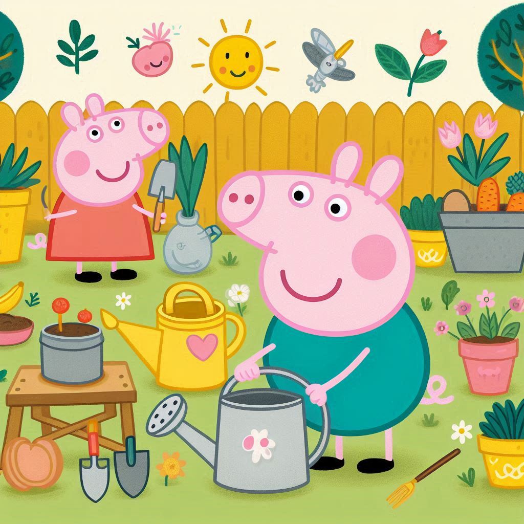 دانلود Peppa Pig S1E10 – قسمت Gardening با زیرنویس انگلیسی رایگان
