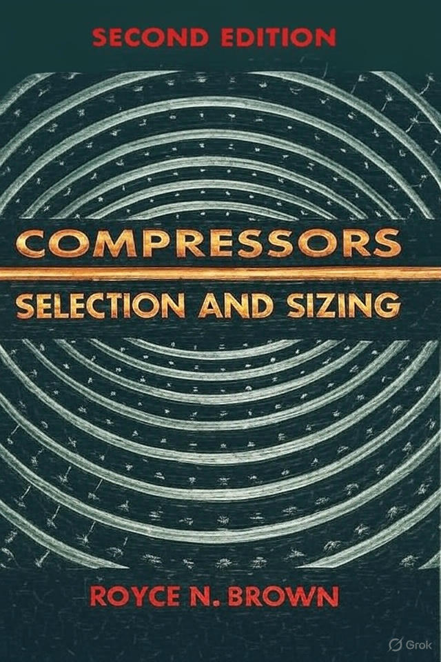 Compressors: Selection and Sizing - ویرایش دوم | راهنمای جامع انتخاب و اندازهگیری کمپرسورها توسط Royce N. Brown